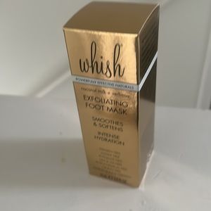 Whish Exfoliating Foot Mask NWOT NEVER OPENED